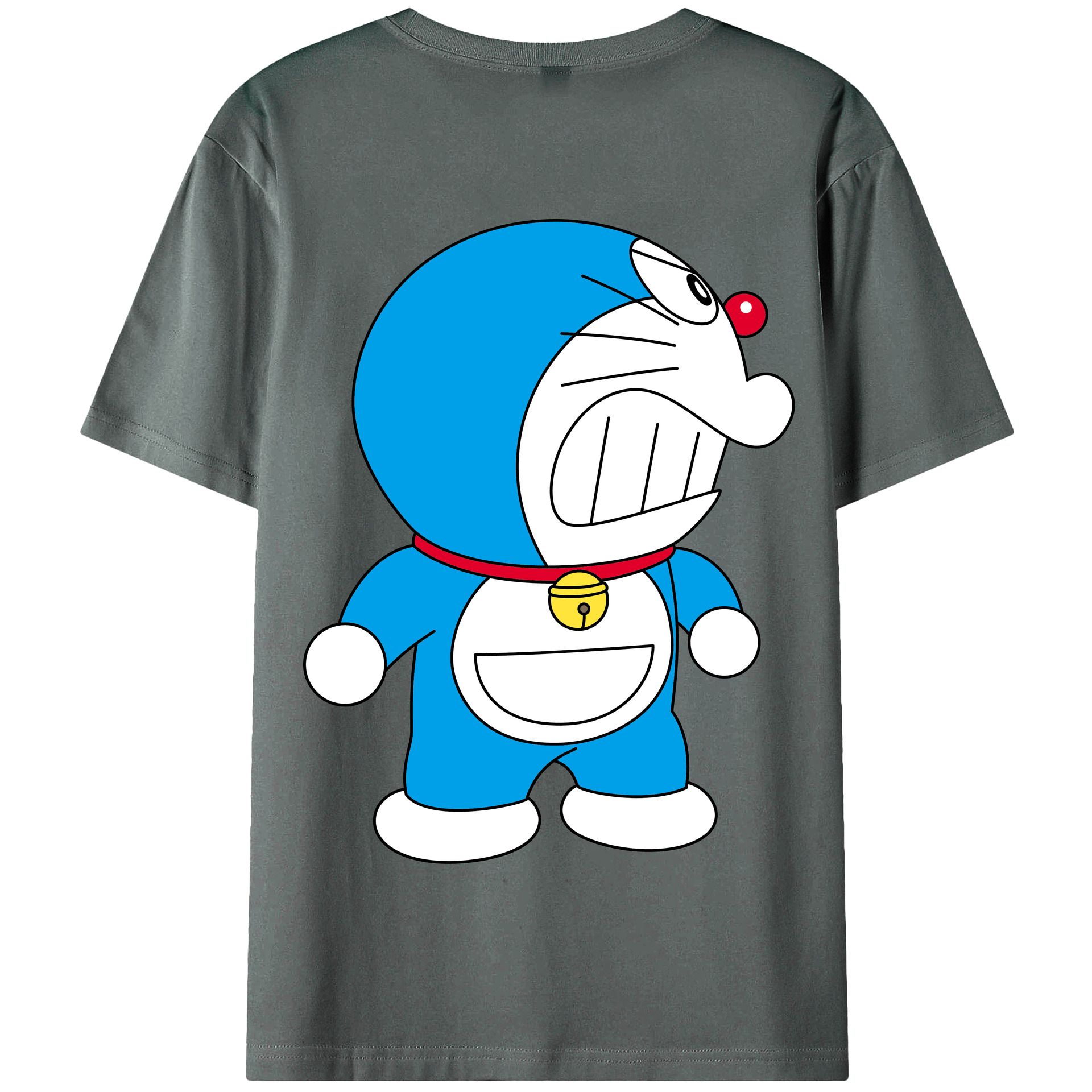 （画像用） ドラえもん Doraemon 綿100％半袖Tシャツ（背面プリント）